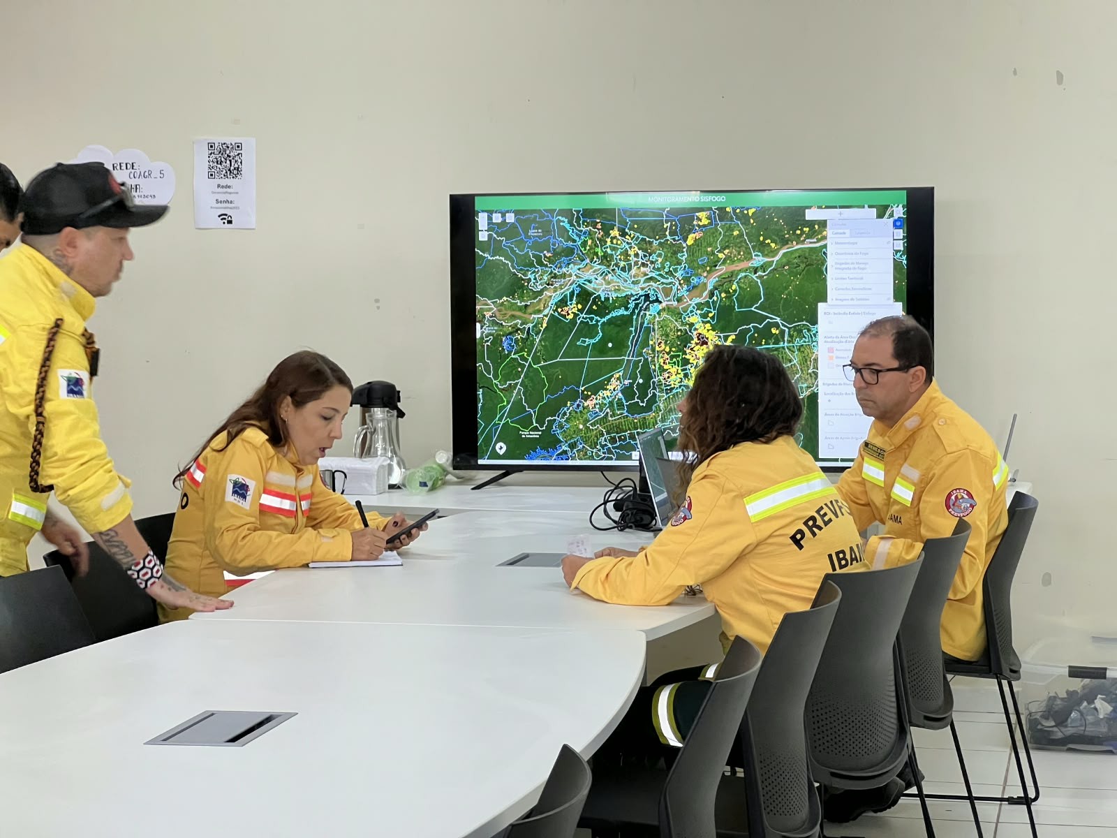 Sala de crise começa a funcionar em Santarém para coordenar combate a incêndios no oeste do Pará