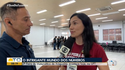 Estudantes de 24 escolas participam de Feira de Matemática na UFNT