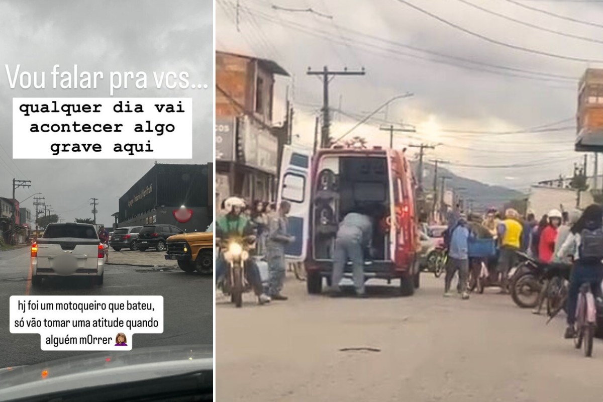 Irmãs de 13 e 3 anos morrem atropeladas por carreta após saírem de escola no litoral de SP