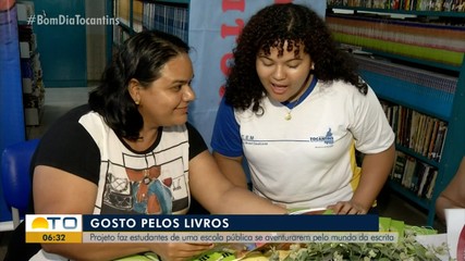 Projeto de escola pública em Palmas incentiva alunos a se tornarem escritores