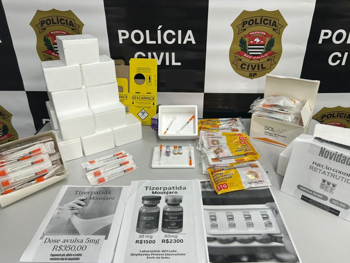 Polícia prende dona de clínica de estética por vender remédios de diabetes ilegalmente em Campinas