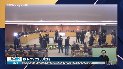 Tribunal de Justiça dá posse a 15 novos juízes
