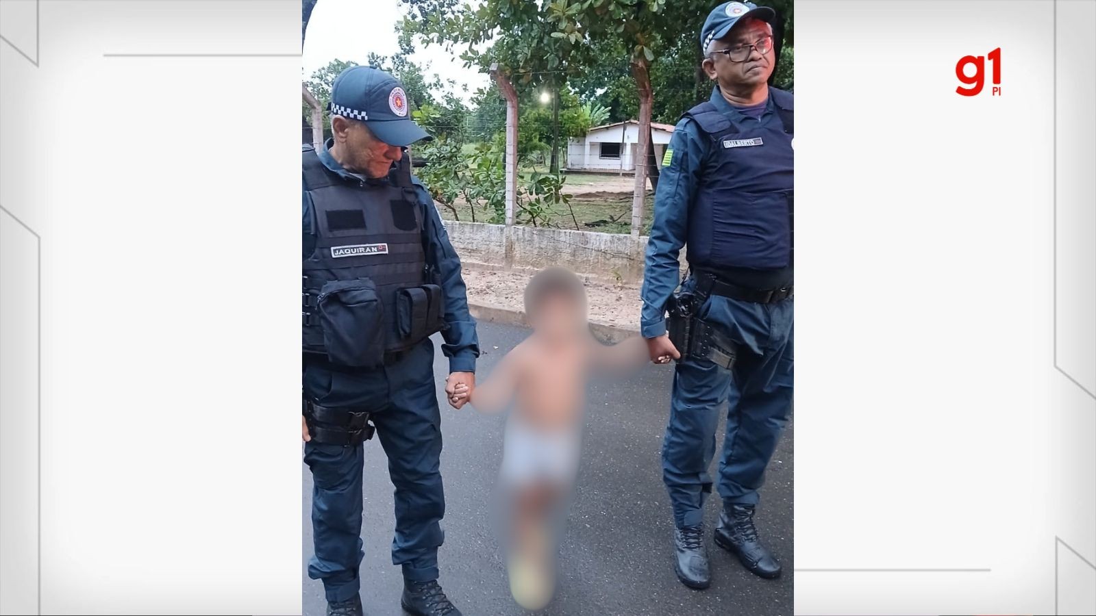 Criança de 3 anos é encontrada sozinha e sem roupas em cruzamento de Teresina