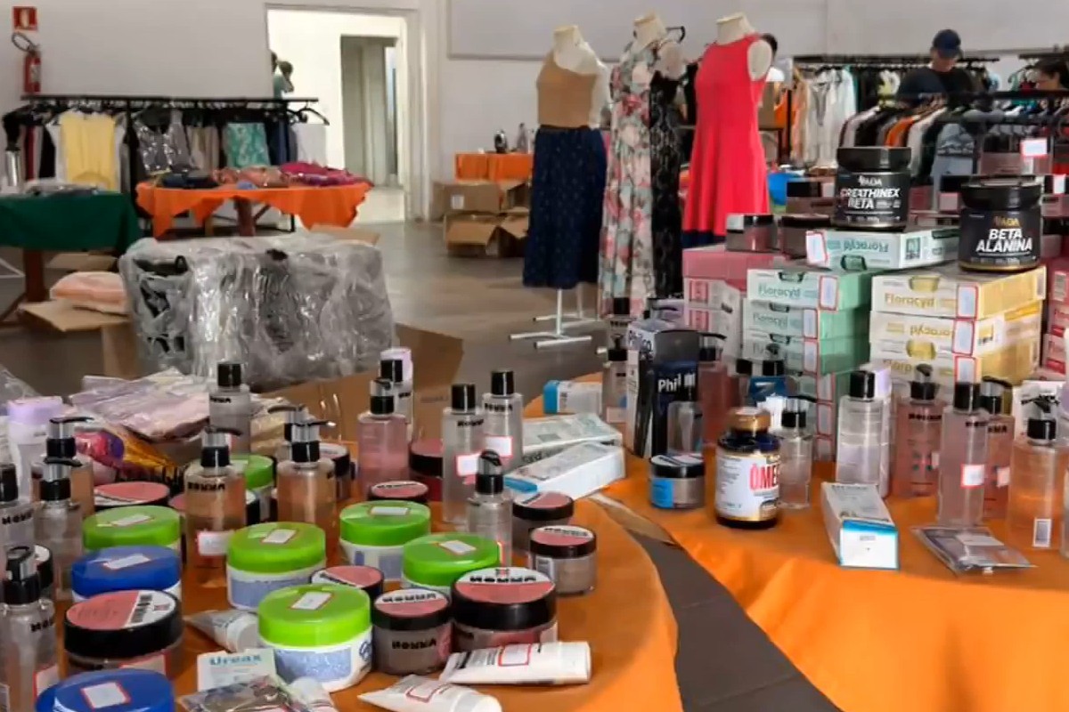 Breshop: bazar reúne itens como perfumes, roupas, eletrônicos e objetos de decoração