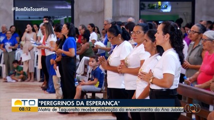 Matriz de Taquaralto celebra o encerramento do Ano Jubilar
