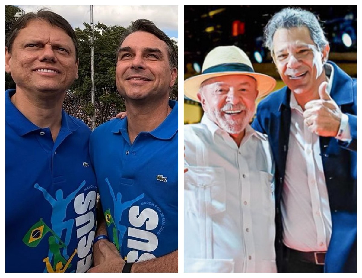 Ao lado de Lula, Haddad faz último ato de campanha na Av. Paulista neste sábado; Tarcísio prioriza interior com Flávio Bolsonaro