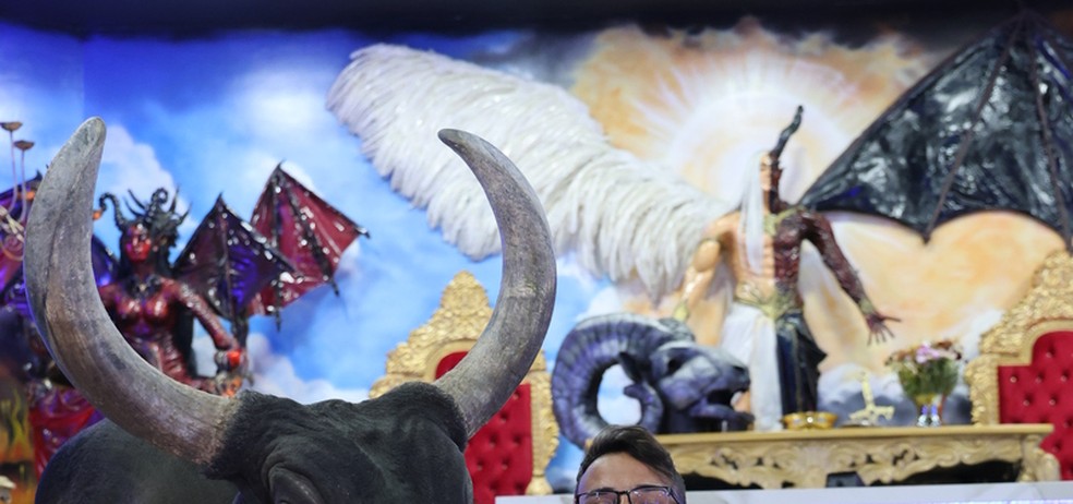 Mestre Jonan � fundador da primeira Igreja Luciferiana do Brasil � Foto: Reprodu��o/Redes Sociais