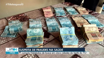 Cinco cidades do Tocantins são alvo de operação contra fraudes na saúde pública