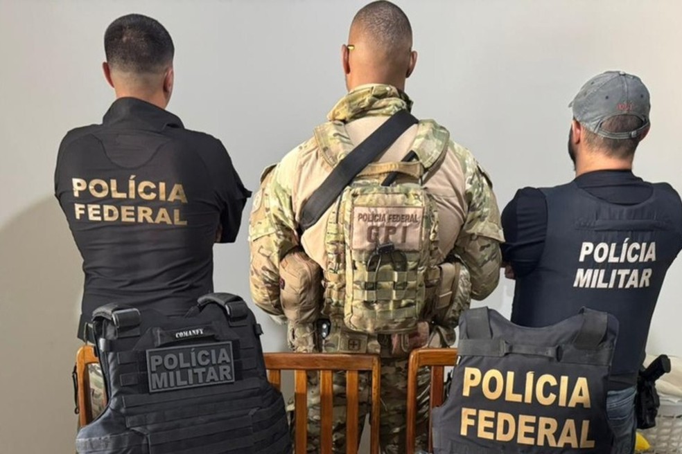 Operação Dupla Face teve Polícia Federal e Polícia Militar integradas. — Foto: Divulgação/PF