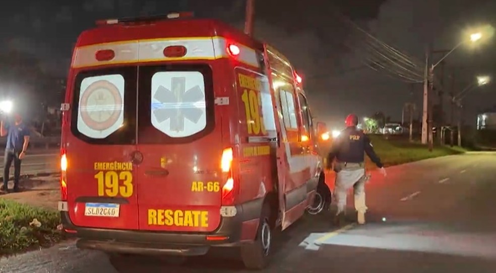 Homem é baleado durante tentativa de assalto no Jardim Veneza — Foto: Reprodução/TV Cabo Branco