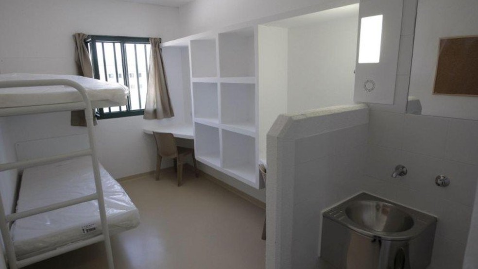 Cela do Presídio de Estremera, na Espanha — Foto: Divulgação