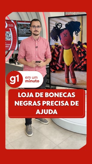 Loja de bonecas negras precisa de ajuda e alun...