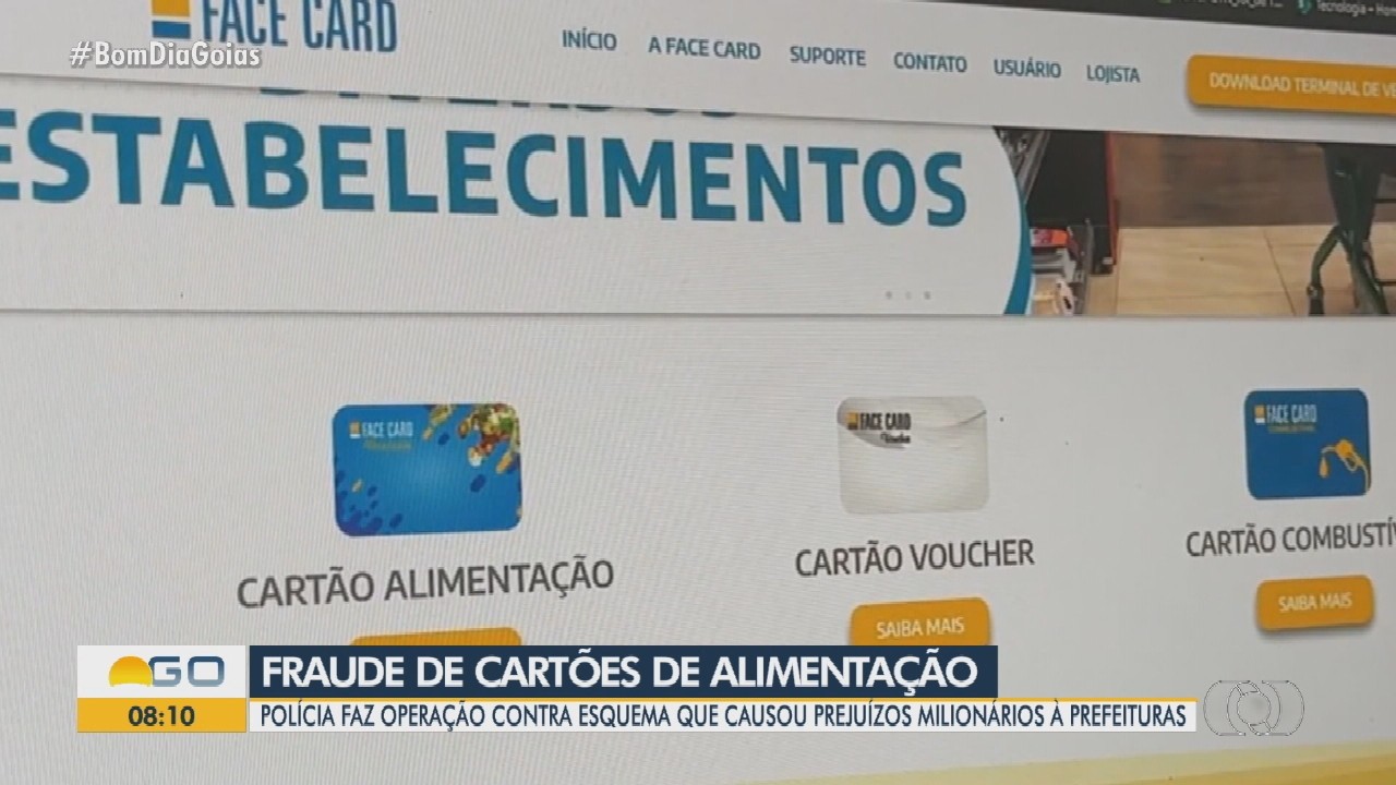 Operação prende suspeitos de fraude com cartões de alimentação