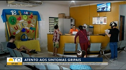 Gurupi tem alta no número de pessoas com sintomas gripais