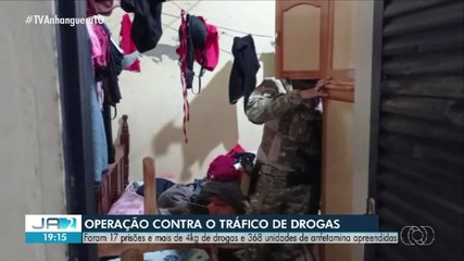 Operação contra o tráfico de drogas: 17 suspeitos são presos