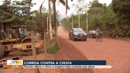 Período chuvoso em Palmas altera ritmo e exige mais controle nas obras