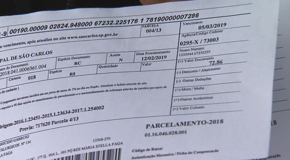 IPTU de Rio Claro: guias de pagamento estão no site da prefeitura; veja  como pagar, São Carlos e Araraquara
