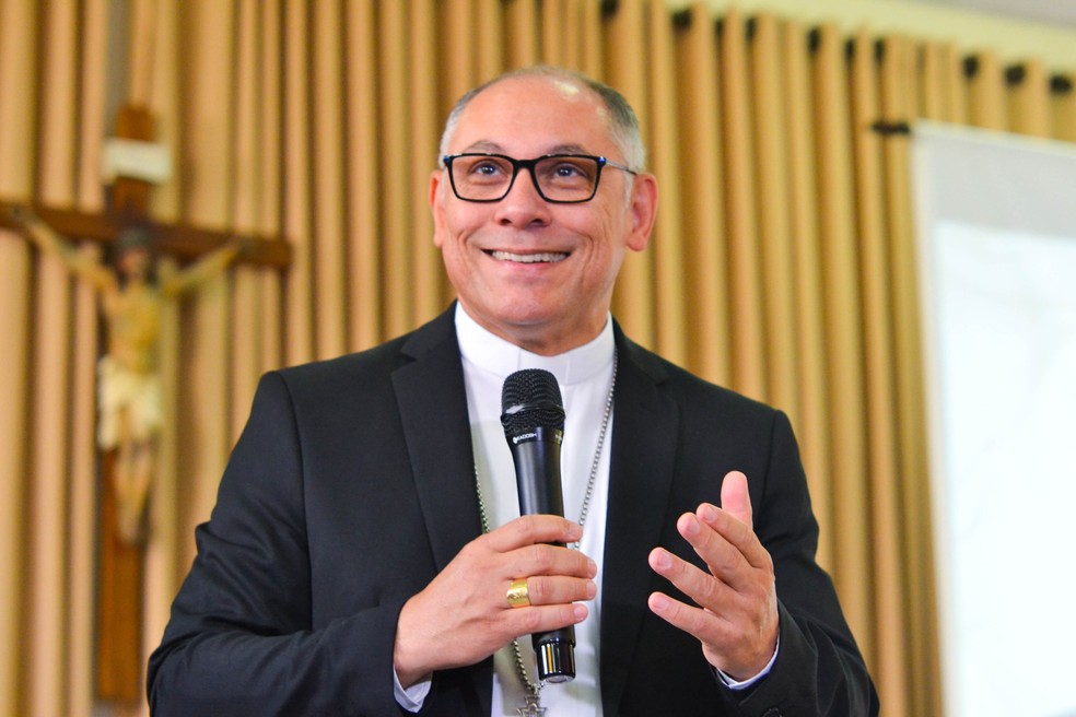 Dom Gregório Ben Lâmed Paixão foi nomeado arcebispo da Arquidiocese de Fortaleza em 2023. — Foto: Arquidiocese de Fortaleza/Reprodução