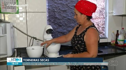 Moradores em Araguaína reclamam da falta de água