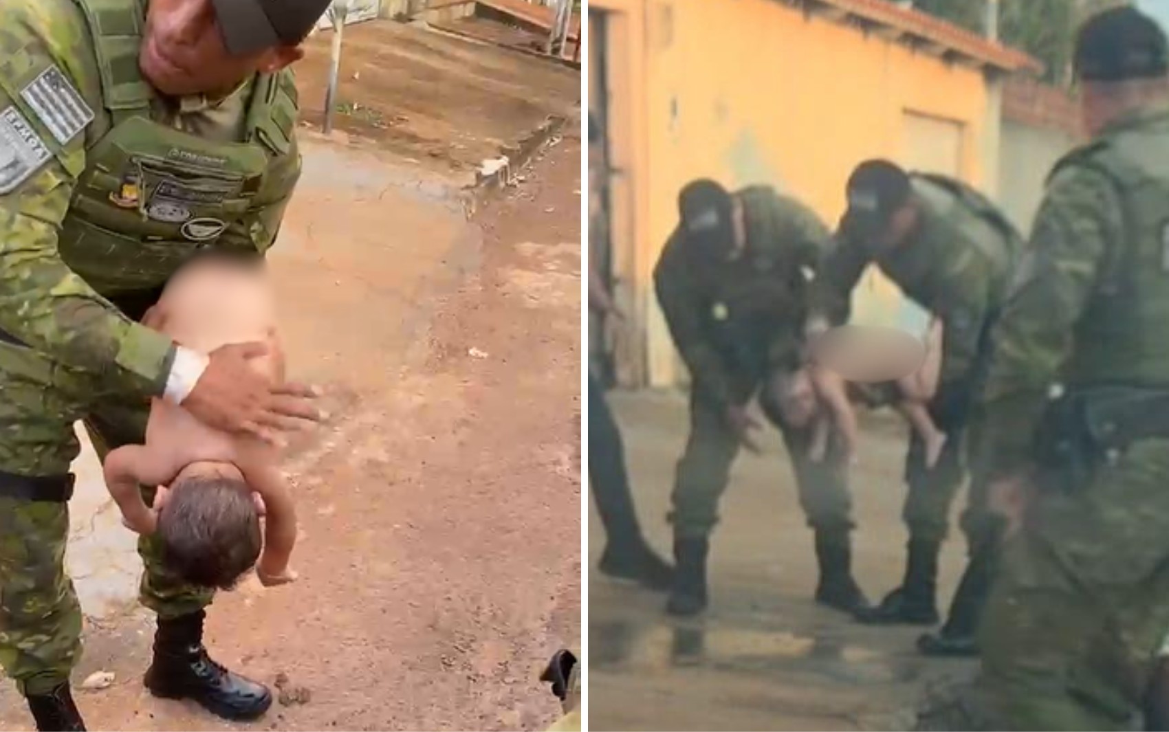 Policiais salvam bebê engasgado enquanto condenado por assassinato em Goiás