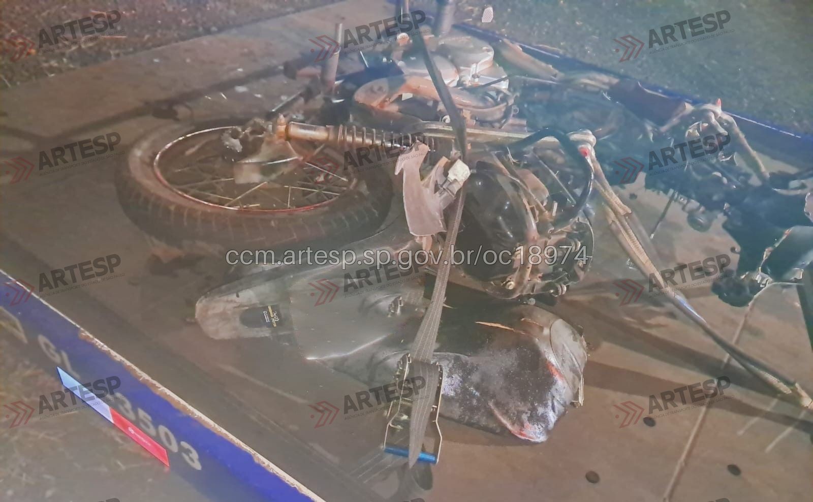 Motociclista morre após bater de frente com carreta na Rodovia Raposo Tavares no interior de SP 