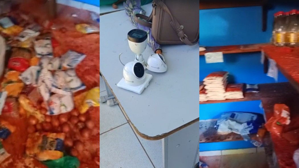 Escola é alvo de vandalismo na zona rural de Castanhal, no Pará