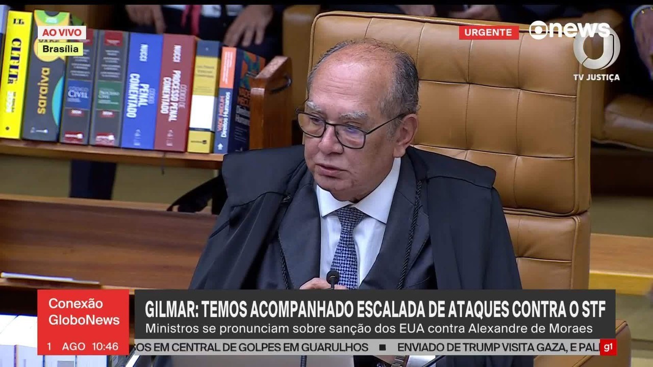 Gilmar Mendes discursa na abertura do semestre Judiciário