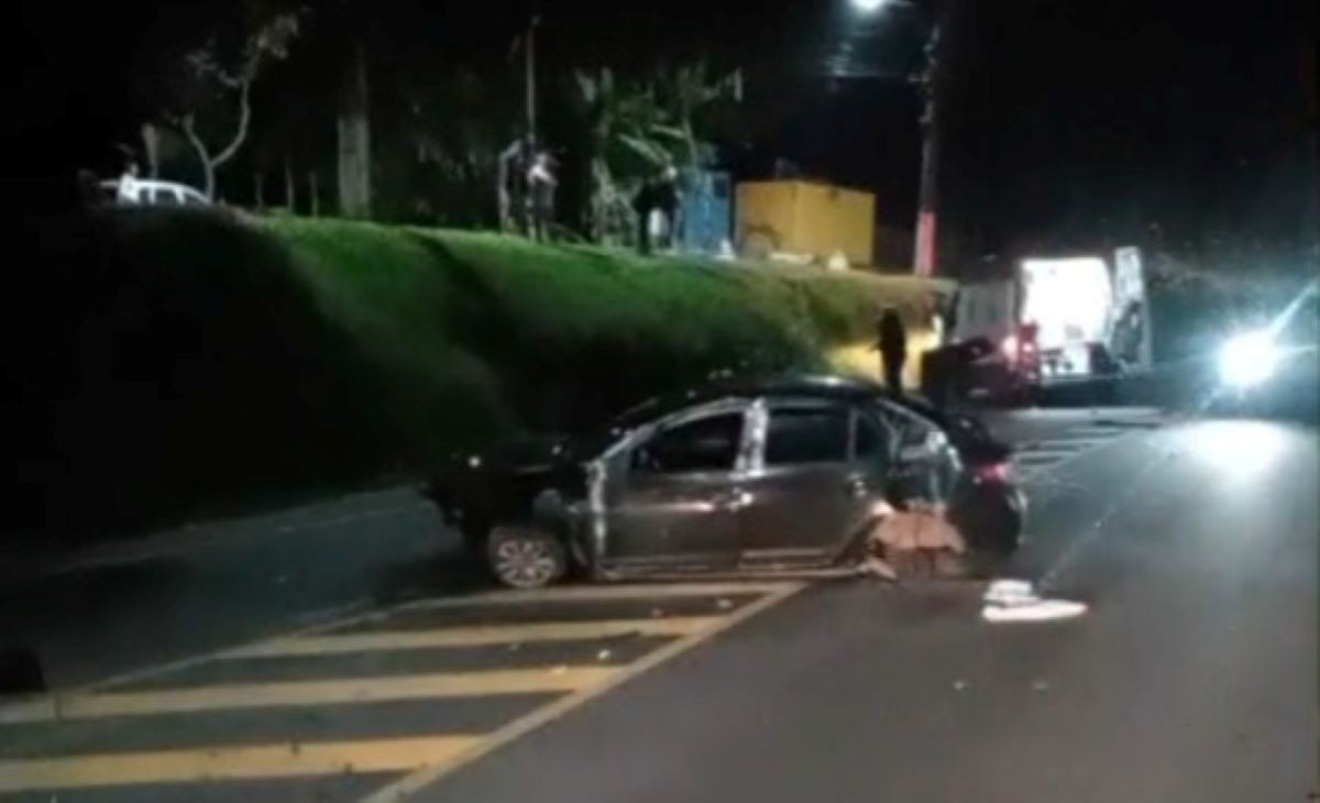 Motorista fica gravemente ferido após acidente na rodovia Rio-Santos, em Angra dos Reis