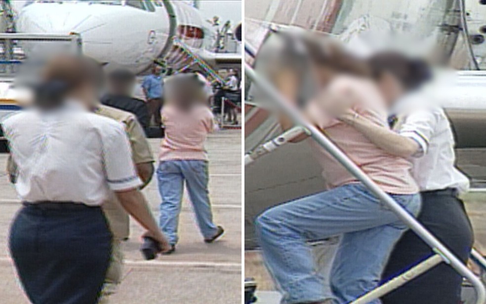 Menina que foi abusada por vizinhos durante ida a São Paulo para realizar aborto em 1998  — Foto: Reprodução/TV Anhanguera