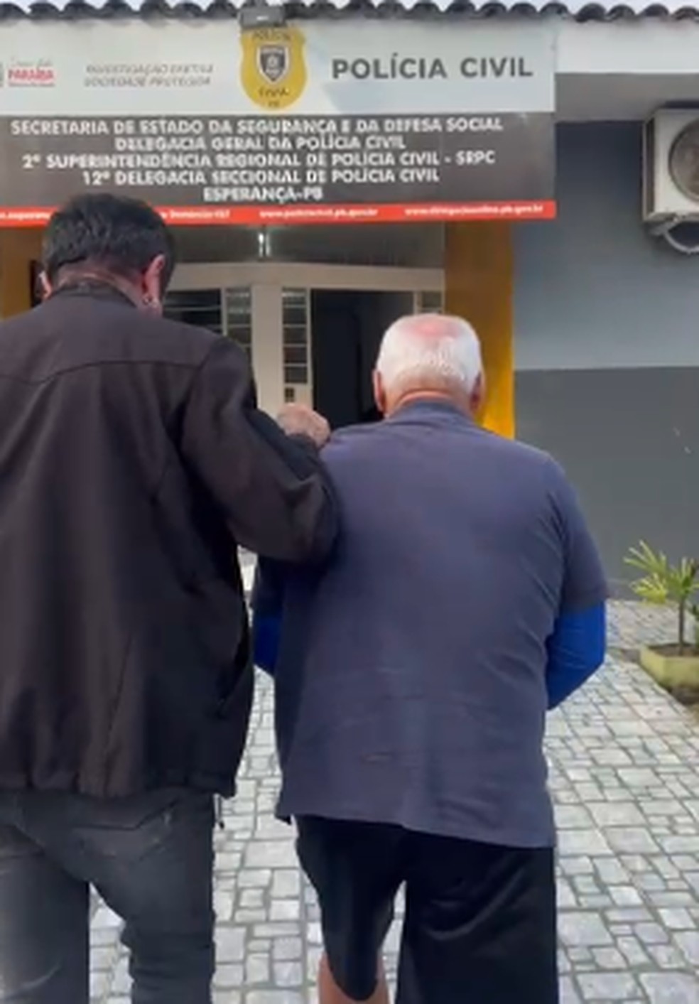 Idoso suspeito de abuso sexual é preso após jovem escrever bilhete pedindo socorro, na PB — Foto: Divulgação/Polícia Civil da Paraíba