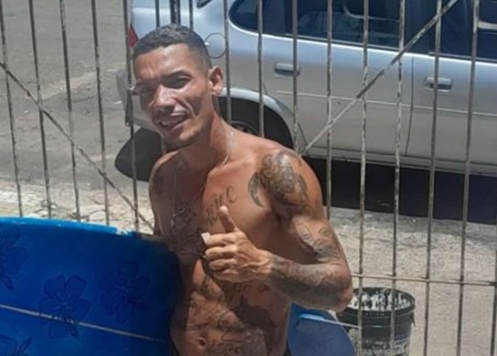 Morador de Piracicaba, Wagner Adriano Vieira, de 34 anos, desapareceu no Rio Piracicaba após saltar da Ponte Estaiada neste domingo na região da Rua do Porto em Piracicaba — Foto: Reprodução EPTV/Redes Sociais