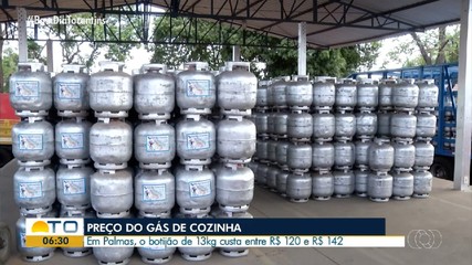 Preço do gás de cozinha aumenta em Palmas