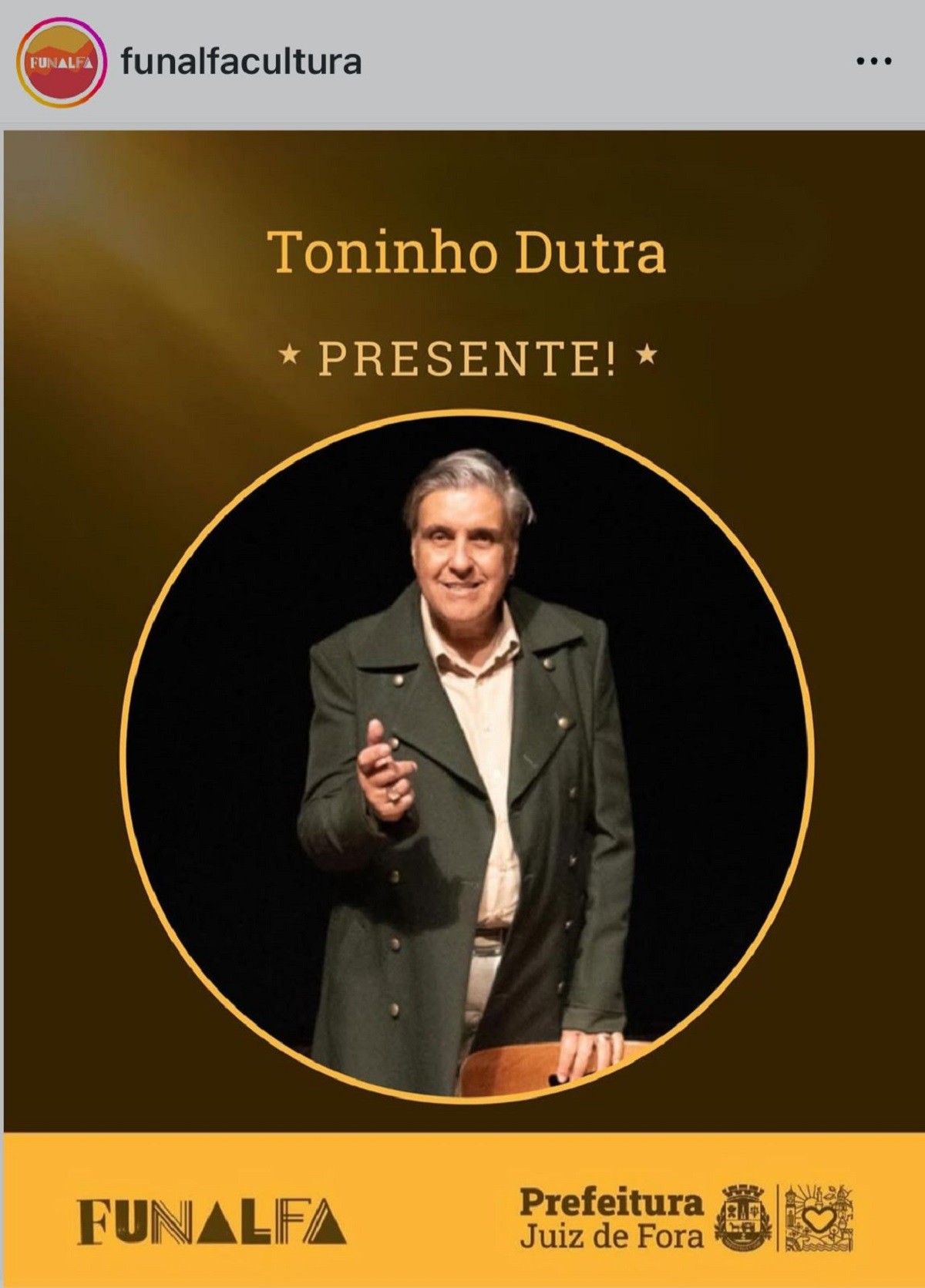 Morre Toninho Dutra, ex-superintendente da Funalfa em Juiz de Fora