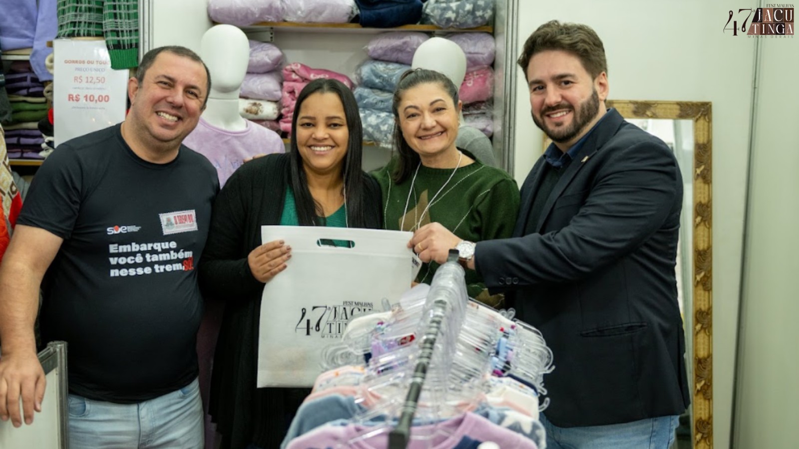 Expositores comemoram vendas e conexões que estabeleceram na 47ª FestMalhas