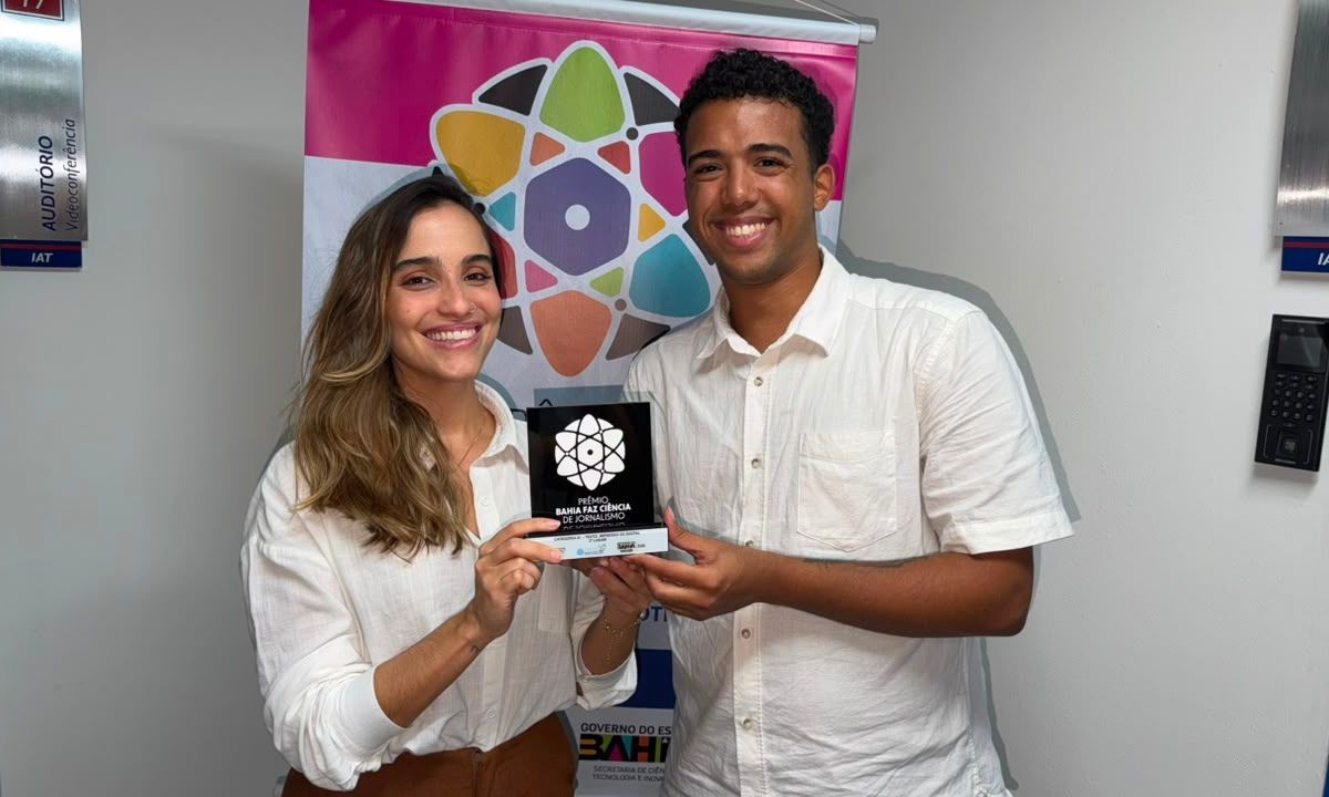 Reportagens do g1 e da TV Bahia recebem prêmio de jornalismo científico em Salvador