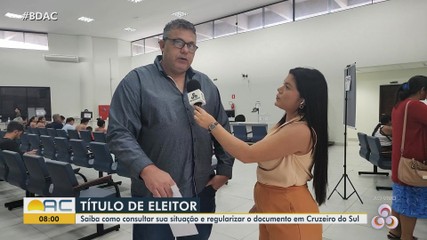 Saiba como consultar sua situação e regularizar documentação no TRE em Cruzeiro do Sul