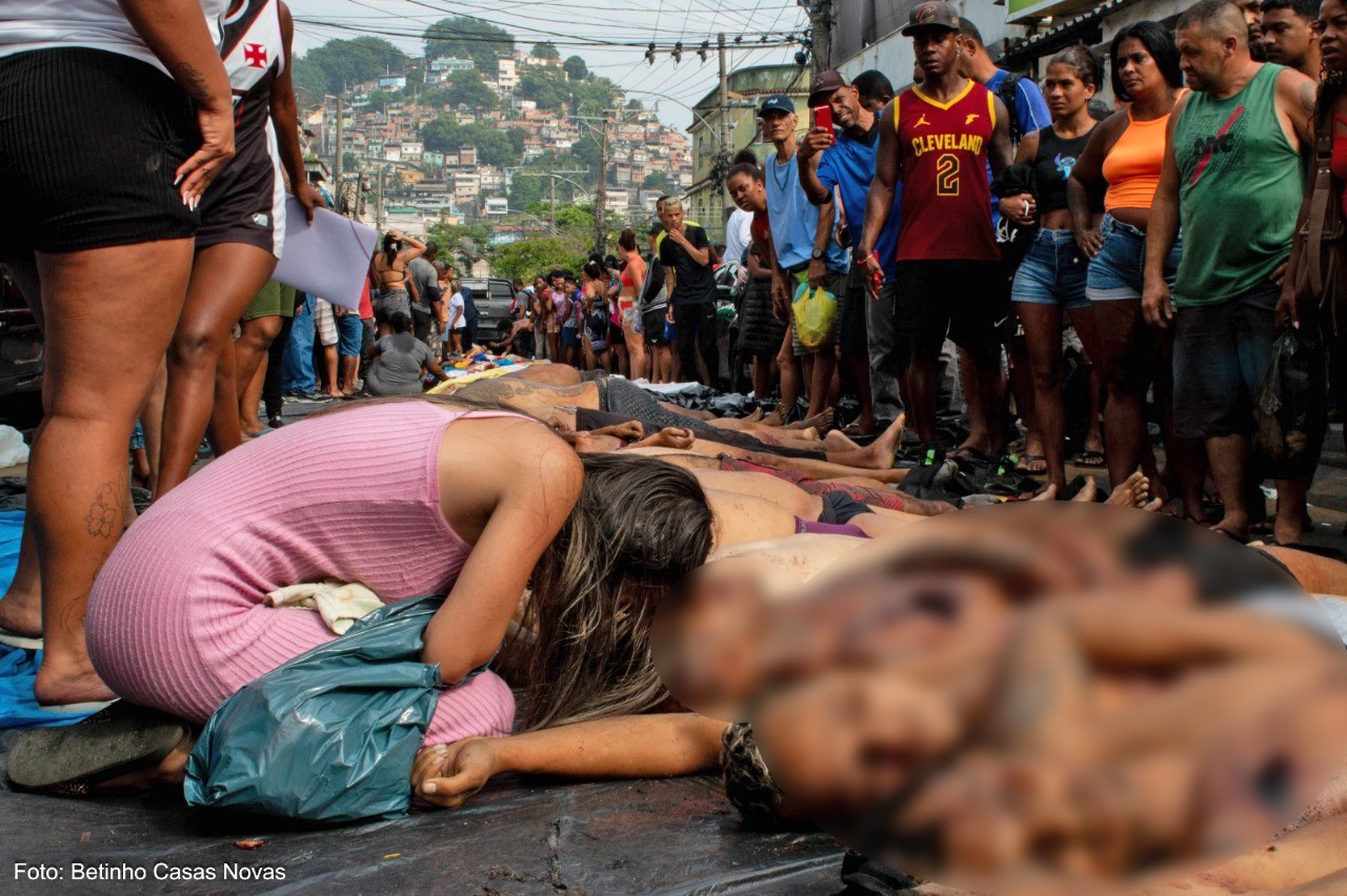 Mercados desabastecidos, ruas esvaziadas e escolas fechadas: como está a Penha um dia após remoção de dezenas de corpos