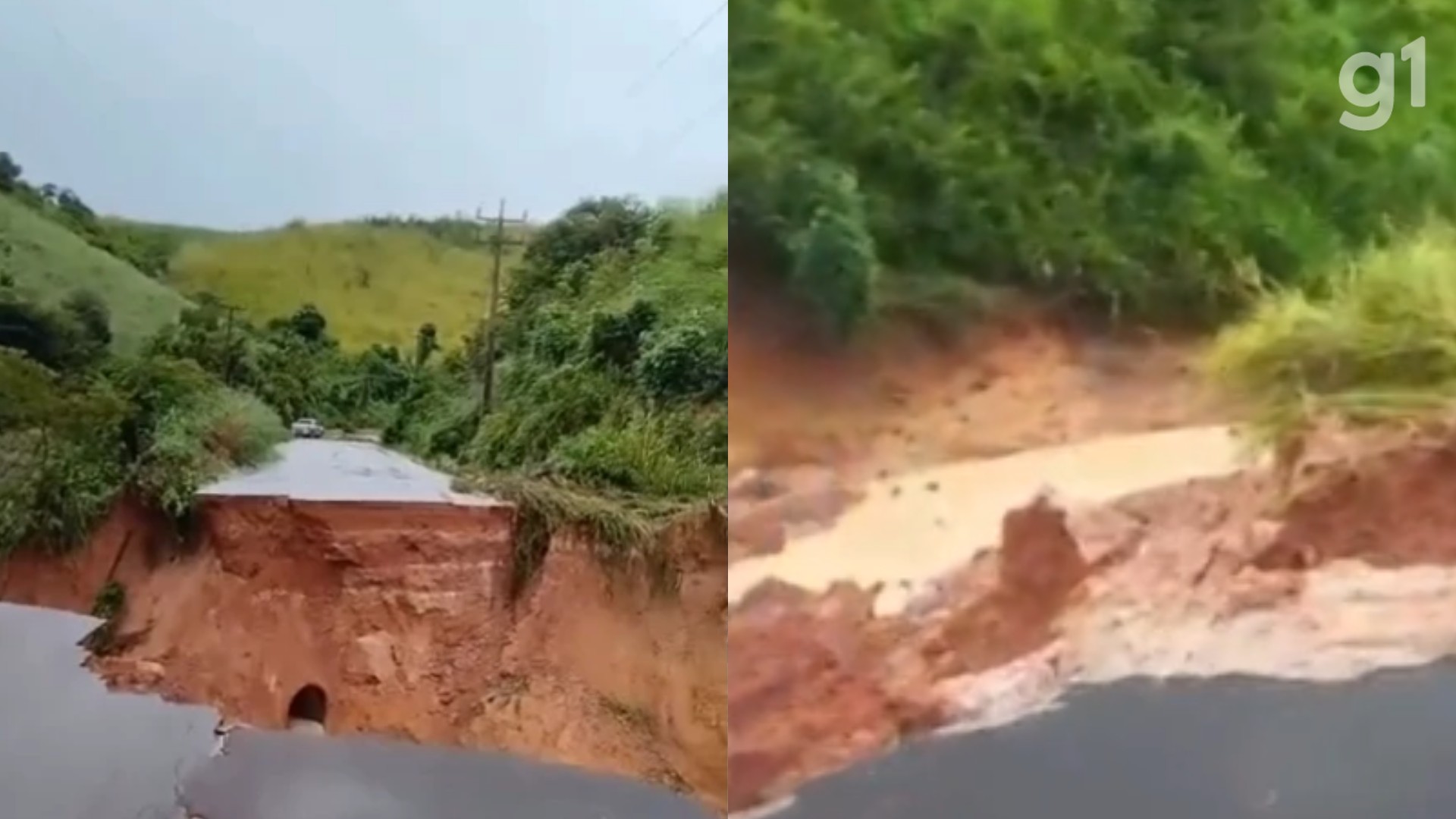 Fortes chuvas rompem parte da MA-245 e interrompem tráfego em Lago da Pedra