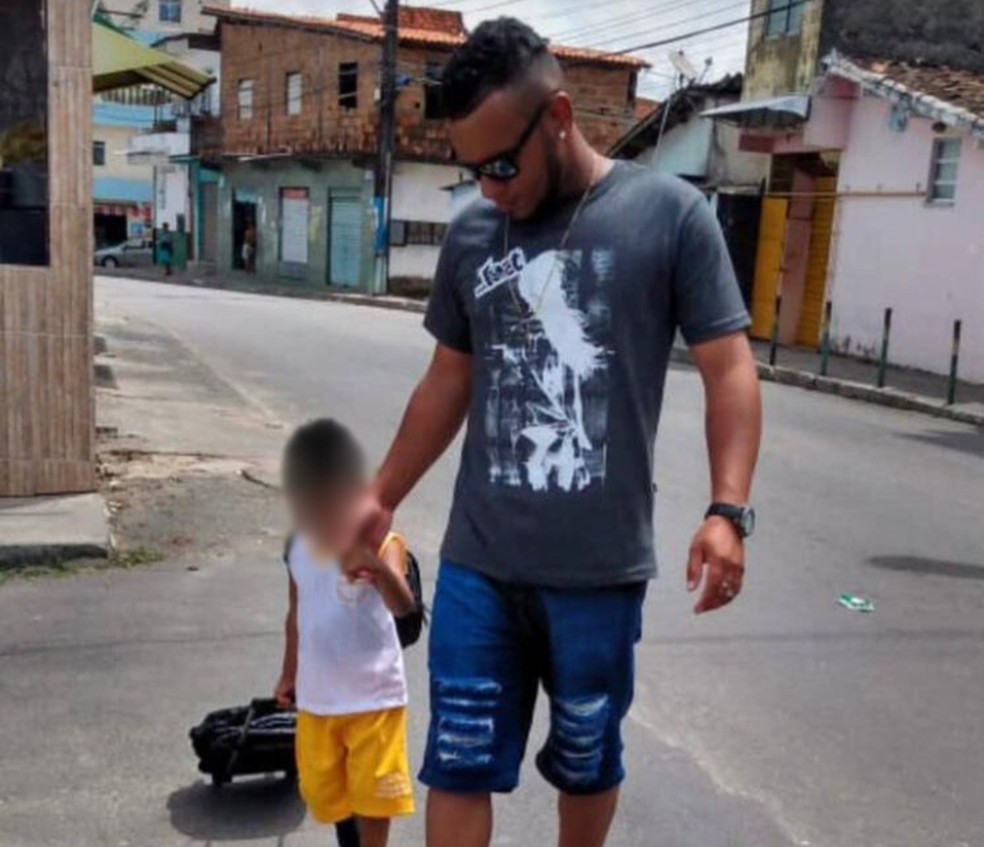 Vítima deixou filho de oito anos — Foto: Redes sociais