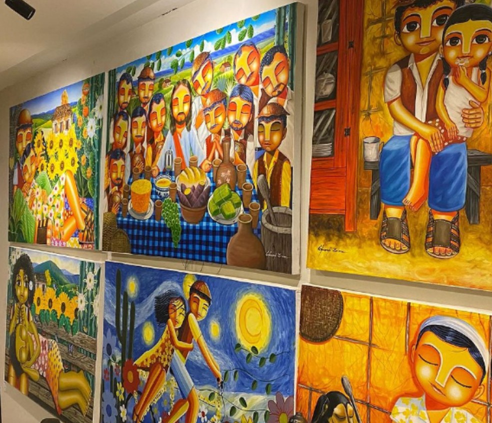 Eduardo usa redes sociais para compartilhar o trabalho — Foto: Redes sociais