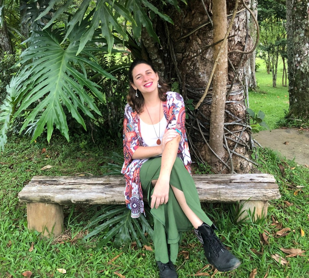 Bárbara Talarico, de Sorocaba (SP), decidiu investir no ramo da 'beleza verde' — Foto: Arquivo pessoal