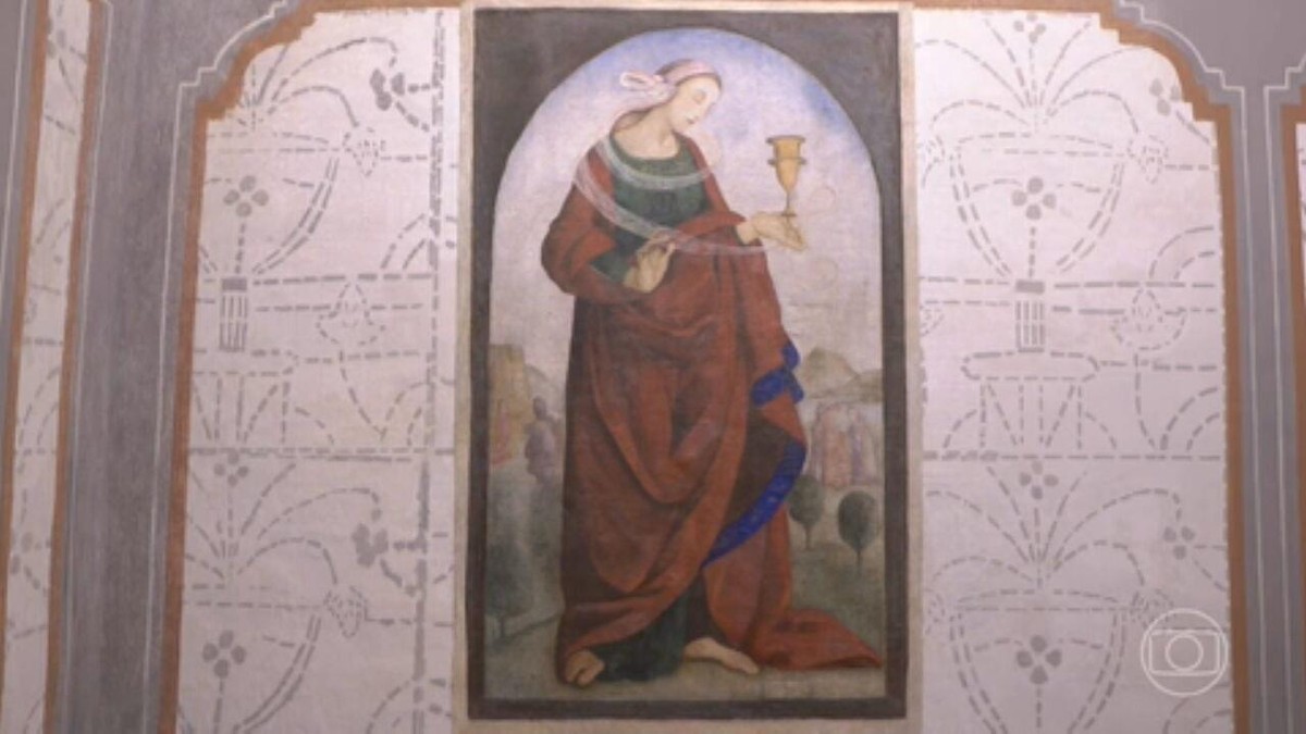 Obras inéditas, que podem ter sido pintadas por Cândido Portinari, são mostradas em Brodowski (SP)