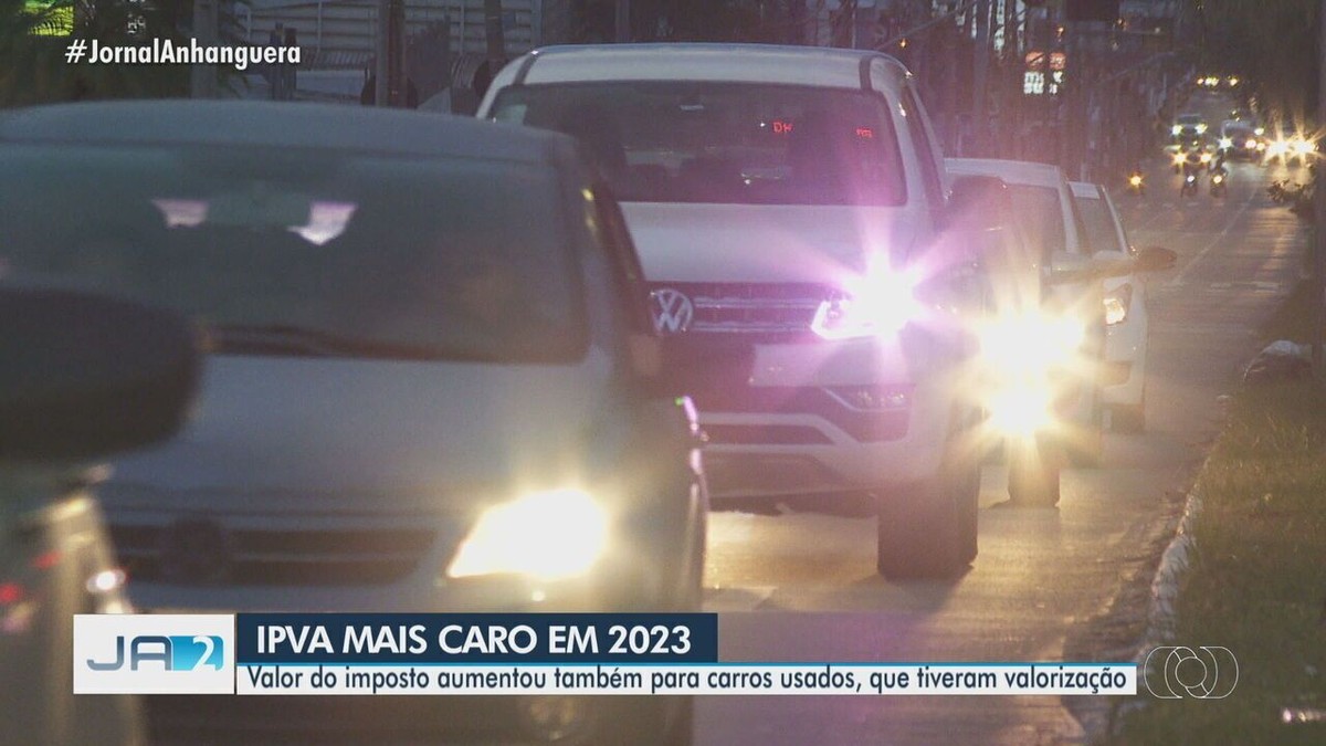 IPVA em Goiás fica 10 mais caro este ano; veja valores Goiás G1