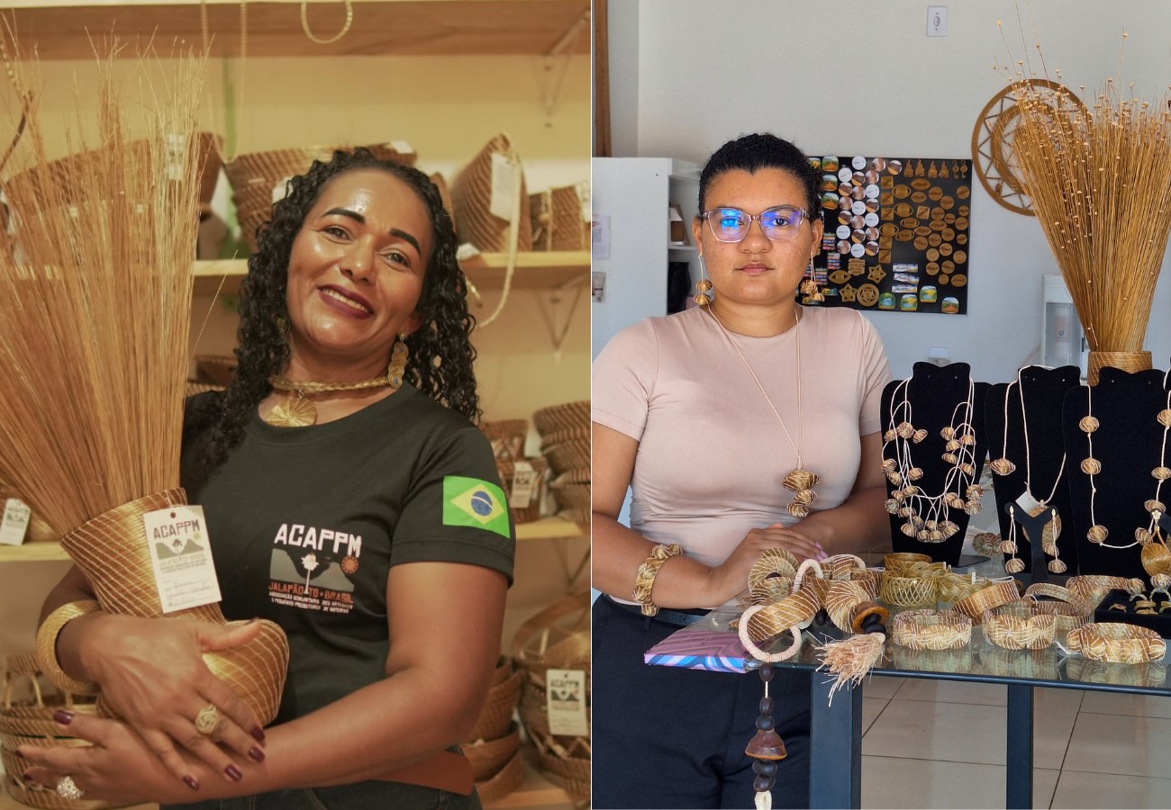 Com peças de capim dourado, artesãs do Jalapão ficam entre as melhores do Brasil