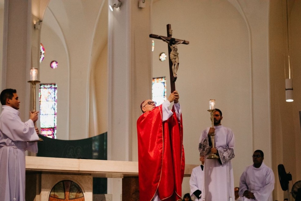 A Catedral de Fortaleza divulgou uma programação especial para a Semana Santa. — Foto: Divulgação/ Arquidiocese de Fortaleza.