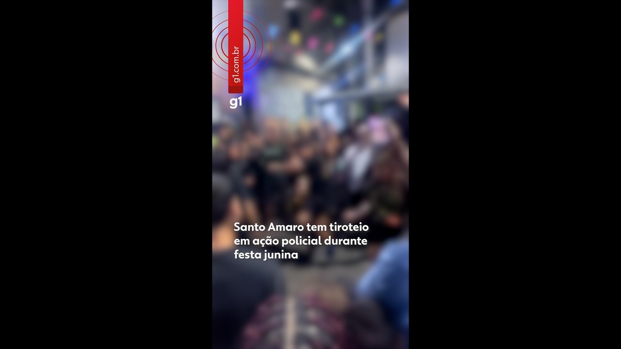 Moradores do Santo Amaro relatam tiroteio em ação policial durante festa junina
