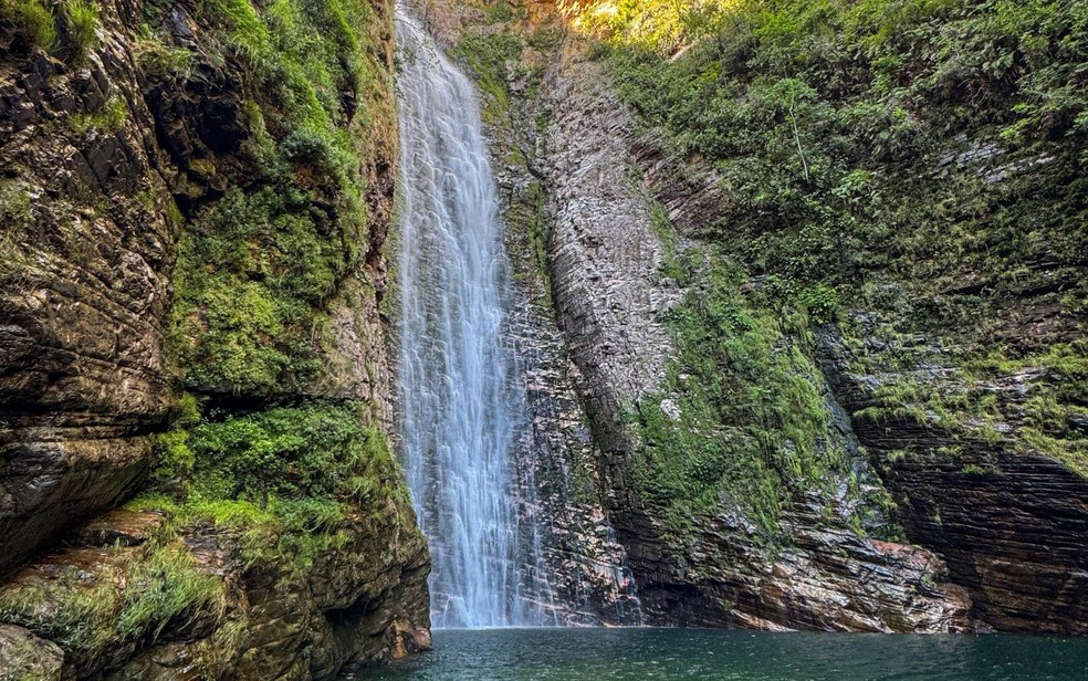 Cachoeira do Segredo — Foto: Bruna Zotti/Arquivo pessoal