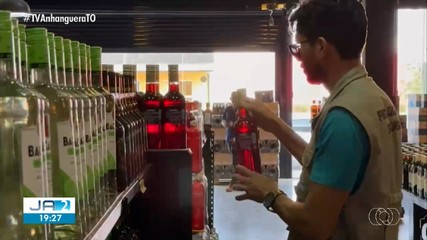 Vigilância Sanitária apreende bebidas e outros itens durante fiscalização na capital