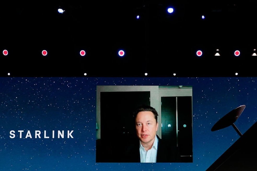 No Brasil, a Starlink de Musk já é líder no mercado de internet via satélite — Foto: Getty Images via BBC