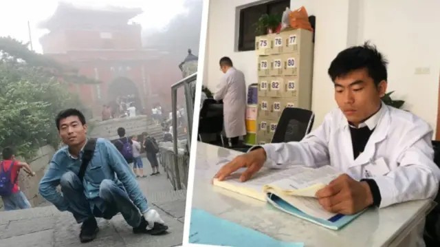 O pedinte com pólio que aprendeu a ler aos 16 anos e hoje salva vidas como médico